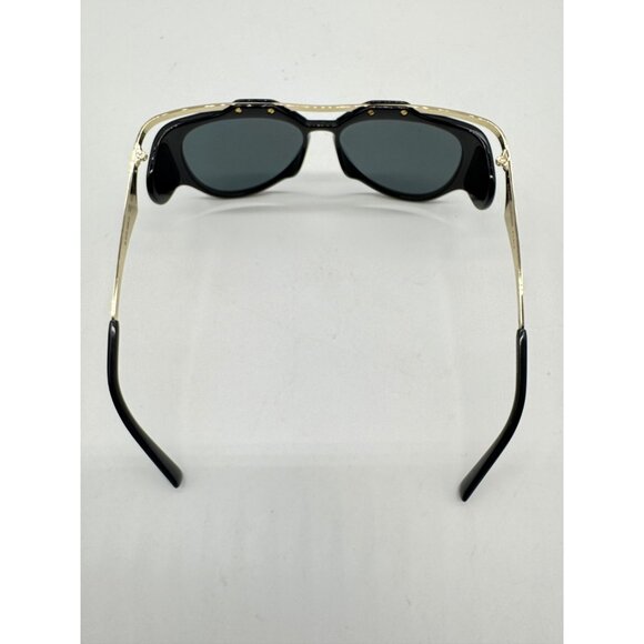 SAINT LAURENT Amelia women's sunglasses + case Black/Gold 55mm SL M137 - Picture 15 of 16